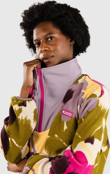 Columbia Sequoia Grove Half Zip Fleece Print Pullover (Damen)