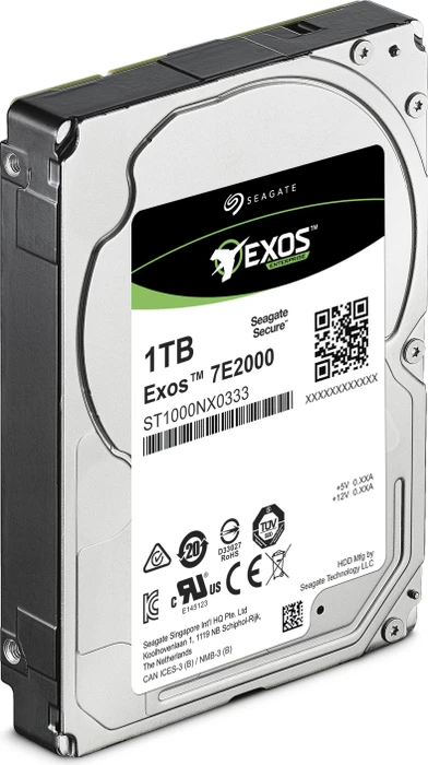 Seagate Exos E 7E2000 1TB, 24/7, 512e / 2.5" / SAS 12Gb/s