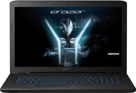 Medion Erazer P7648, Core i7-7500U, 16GB RAM, 256GB SSD, 1TB HDD, GeForce GTX 950M, DE