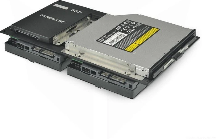 Streacom FC8 Alpha Optical, schwarz, Mini-ITX