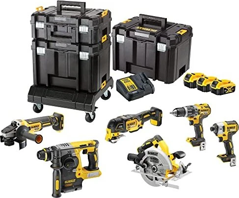 DeWalt DCK685P3T Kombopack Akku-Maschinenset inkl. Koffer + 3 Akkus 5.0Ah