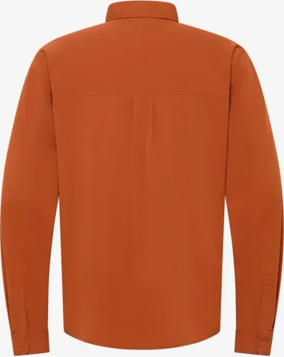 Jack Wolfskin Sierra Canyon Hemd langarm burnt orange (Herren)