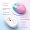 Seenda Rechargeable Wireless RGB Mouse mit Jiggler-Funktion, türkis/rosa, USB Vorschaubild
