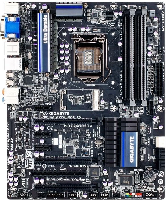 GIGABYTE GA-Z77X-UP4 TH (Intel 1155)