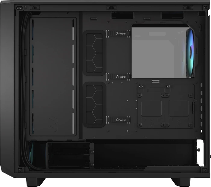 Fractal Design Meshify 2 Lite RGB Black TG Light Tint, Glasfenster