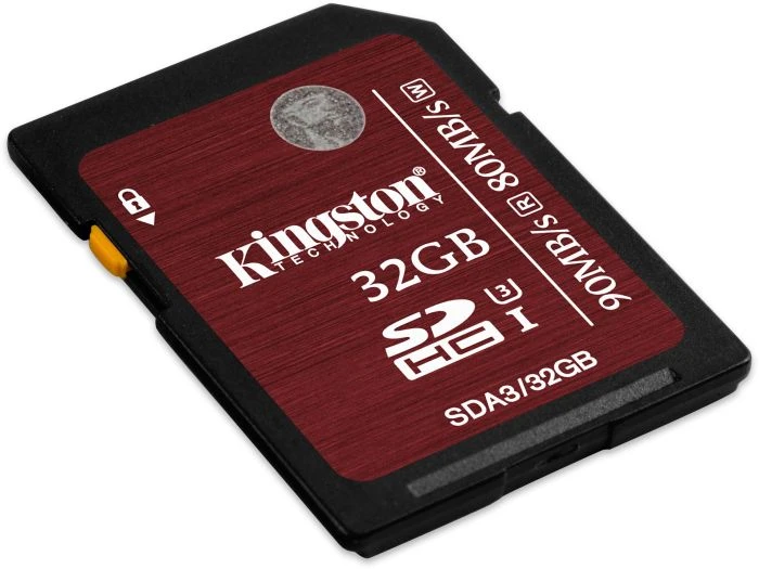 Kingston R90/W80 32GB, UHS-I U3, Class 10
