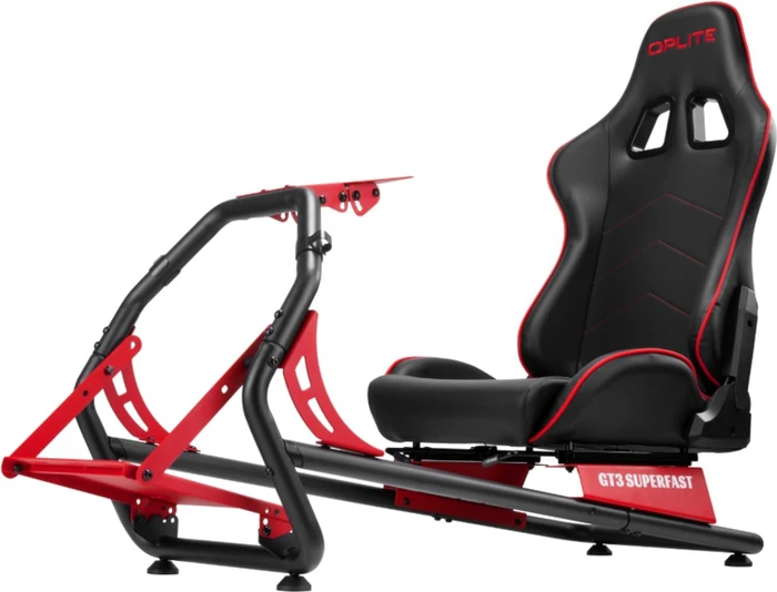 Oplite Cockpit GT3 Superfast V2, schwarz/rot