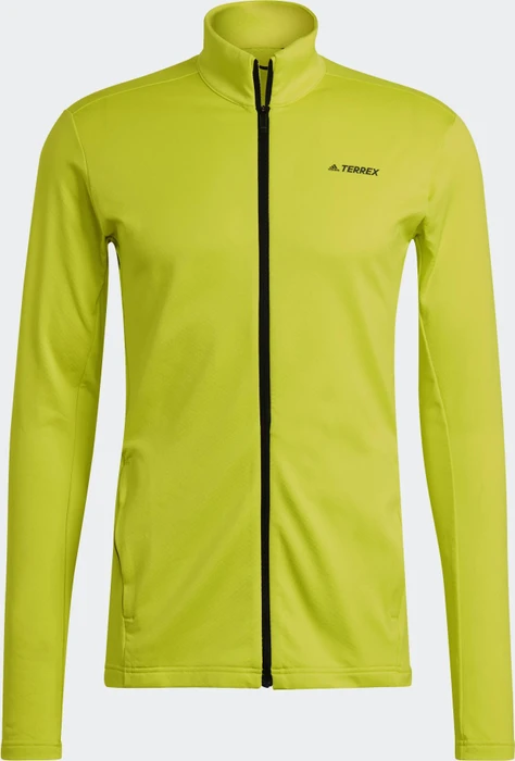 adidas Terrex Multi Primegreen Full-Zip Fleece Jacke acid yellow (Herren)