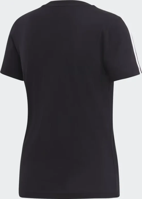 adidas Essentials 3-Streifen T-Shirt kurzarm schwarz/weiß (Damen)