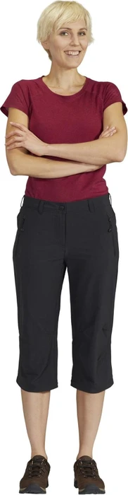 Schöffel Engadin Zip-Off Hose lang schwarz (Damen)