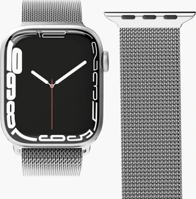 Vonmählen Milanaise-Armband für Apple Watch Ultra 49mm silber