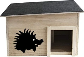 Westerholt Igelhaus mit Boden, braun/schwarz