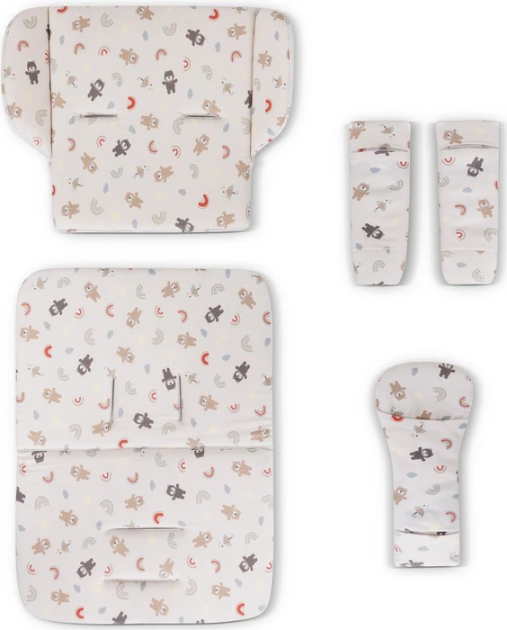 ABC Design Komfort-Sitzauflage für Ping 3 teddy