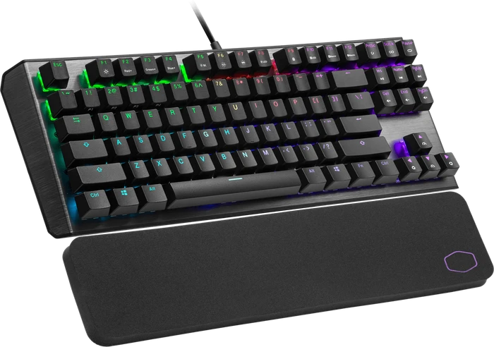 Cooler Master CK530 V2, LEDs RGB, Gunmetal Black, TTC RED, USB, UK