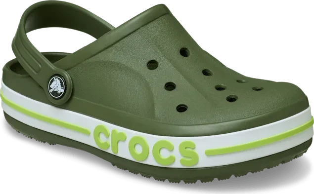 Crocs Bayaband army green/lime punch (Junior)