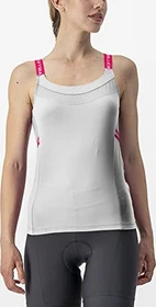 Castelli Bavette Trikot ärmellos ivory/persian red (Damen)