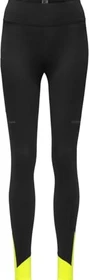 Gore Wear Concurve Thermo Tights Laufhose lang black/neon yellow (Damen)