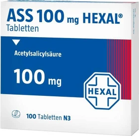 Hexal ASS 100 Tabletten, 100 Stück