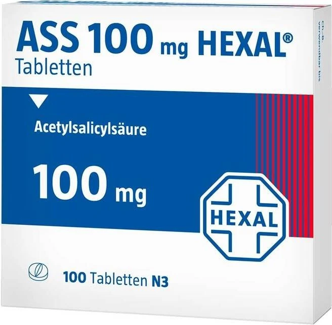 Hexal ASS 100 Tabletten, 100 Stück