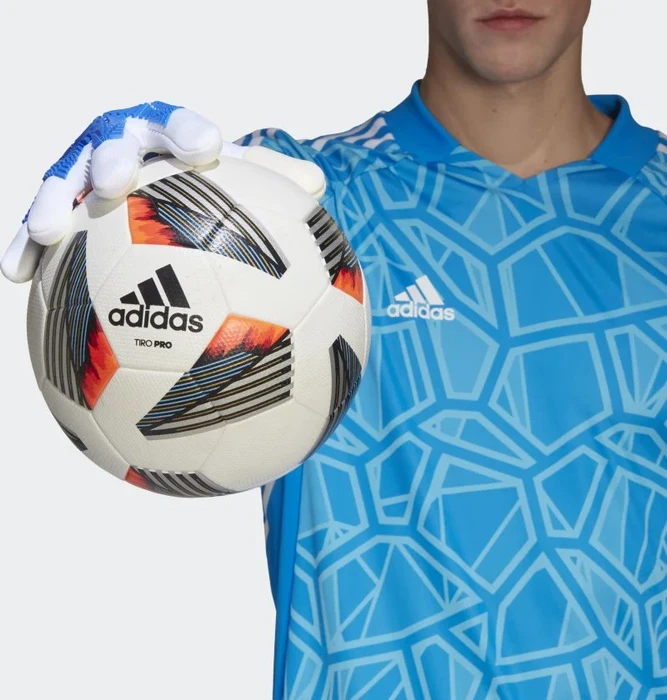 adidas Predator Pro Torwarthandschuhe white/hi-res blue