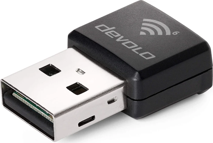 devolo WLAN-Adapter, 2.4GHz/5GHz WLAN, AX1800, USB-A 2.0 [Stecker]