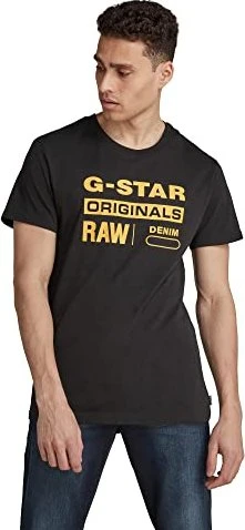 G-Star Graphic 8 T-Shirt kurzarm schwarz (Herren)