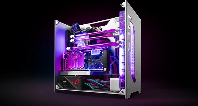 EK Water Blocks EK-Quantum Torsion A60 Silver Limited Edition, silber, Glasfenster