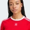 adidas 3-Streifen Baby T-Shirt kurzarm better scarlet/white (Damen) Vorschaubild