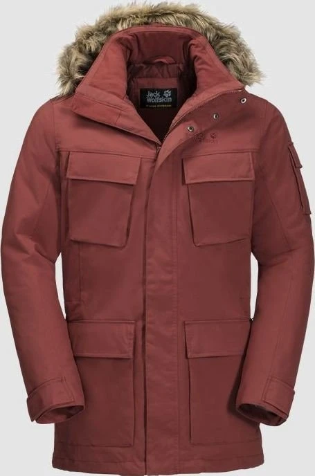Jack Wolfskin Glacier Canyon Funktionsmantel redwood (Herren)