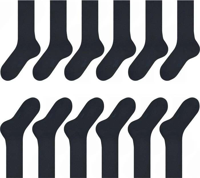 Falke Happy Socken dark navy, 6 Paare (Herren)
