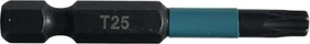 Makita Impact Black Torx Bit 1/4", T25x50mm,   2 Stück