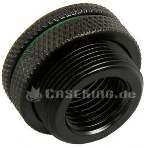 Bitspower Gehäusedurchführung G1/4" auf G1/4" schwarz