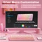 Aula F75 Pro, Pink Translucent Gradient, LEDs RGB, hot-swap, LEOBOG Feather, USB/Bluetooth, US Vorschaubild