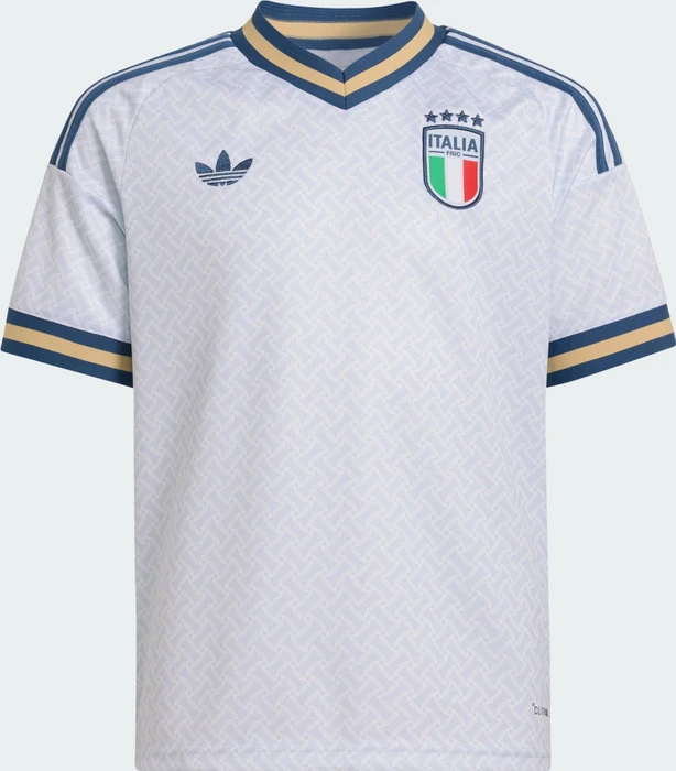 adidas Italien 2026 Auswärtstrikot kurzarm aeroblue (Junior)