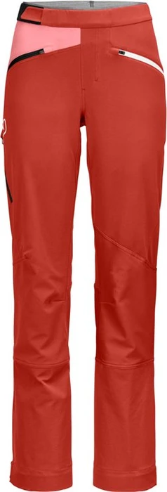 Ortovox Col Becchei Skihose lang sunset orange (Damen)