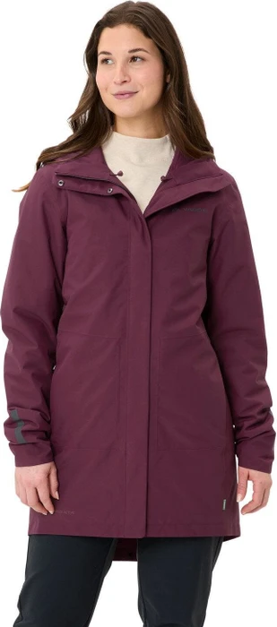 Vaude Cyclist Padded II Funktionsmantel cassis (Damen)