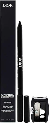 Christian Dior Diorshow On Stage Crayon Waterproof Khol Eyeliner Pencil 099 black, 1.2g
