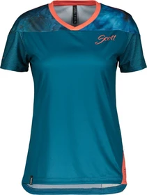 Scott Trail Flow Trikot kurzarm celestial blue/camellia pink (Damen)