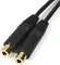 StarTech 3.5mm/2x 3.5mm Klinke Adapterkabel Splitter, 0.15m Vorschaubild
