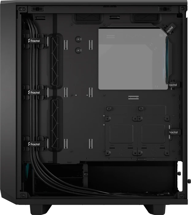 Fractal Design Meshify 2 Compact RGB Black TG Light Tint, Glasfenster
