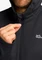 Jack Wolfskin Peak District Hooded FZ Jacke schwarz (Herren) Vorschaubild