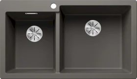 Blanco Pleon 9 InFino Becken rechts vulkangrau