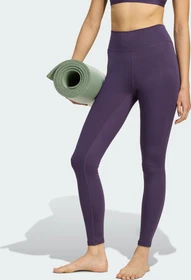 adidas All Me Essentials Full-Length Hose lang aurora plum (Damen)