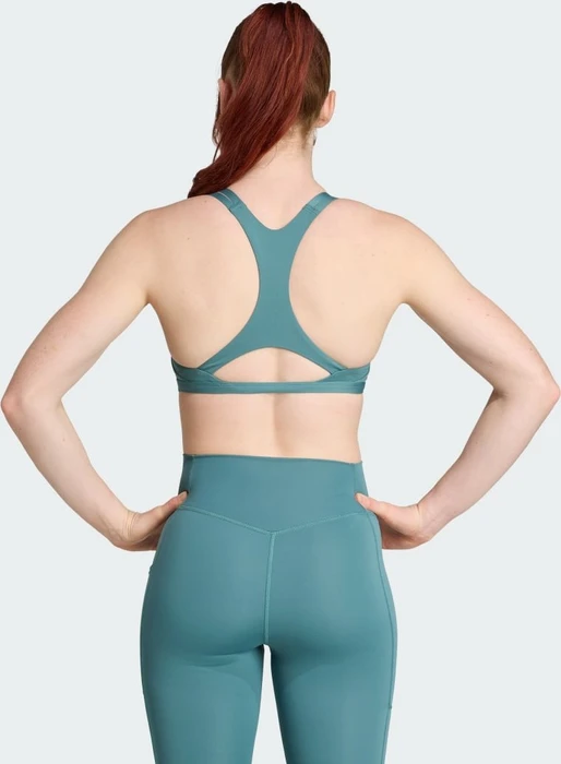 adidas Aeroimpact Luxe Training Light-Support Sport-BH preloved teal (Damen)