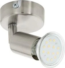 Eglo Buzz-LED Spot 3W 1-flammig nickel matt