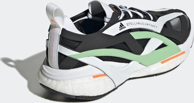 adidas Solar Glide core black/cloud white/bliss green (Damen)