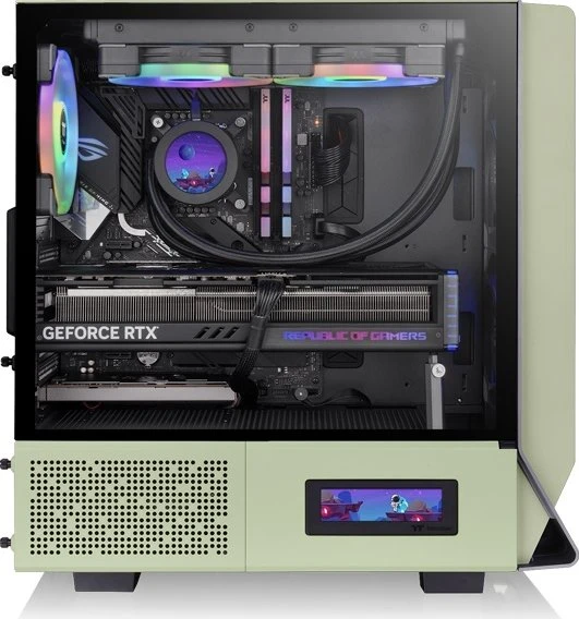 Thermaltake LCD Panel Kit 3.9" für Thermaltake Ceres Series/Thermaltake Ceres 300/Thermaltake Ceres 500, Monitor Kit, Matcha Green
