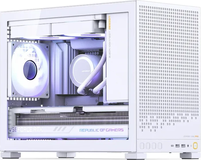 Jonsbo D32 PRO White, Glasfenster
