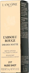 Lancôme L'Absolu Rouge Drama Matte Lippenstift 217 nude shot, 3.6g