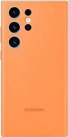 Samsung Silicone Case für Galaxy S23 Ultra orange